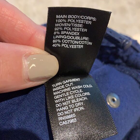 ZELLA Women’s Fuzzy Faux Fur Pullover Hoodie Sweatshirt Blue Size Large - Picture 12 of 12